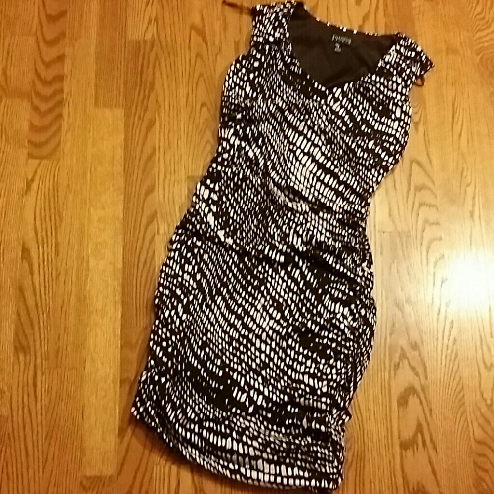 Sexy ruched dress